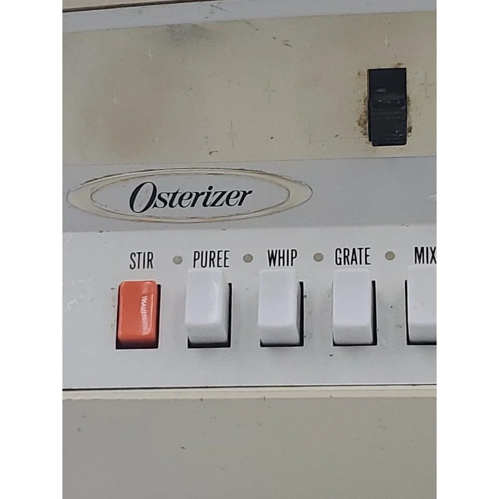 VTG Osterizer Imperial VIII Dual range 8-Speed Blender Mixer Chrome Base 542